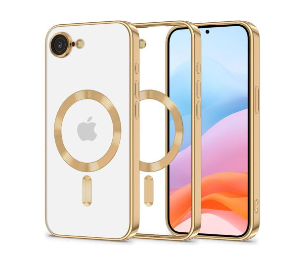 TECH-PROTECT Magflex Magsafe do iPhone 16E Shiny Gold - 1319742 - zdjęcie